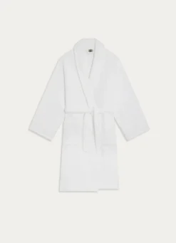 Outlet Bouchara PEIGNOIR DE BAIN UNI EN ÉPONGE 450GR BLANC