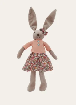 Online Bouchara PELUCHE EN FORME DE LAPINE MULTICOLORE