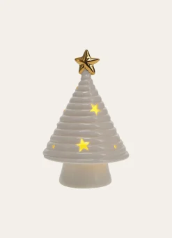 Sale Bouchara PETIT SAPIN DÉCORATIF ÉTOILE LUMINEUSE BLANC