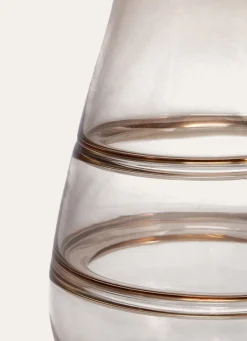 Bouchara PETIT VASE EN VERRE RICOCHET AMBRE