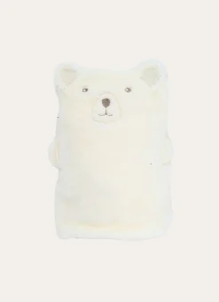 Sale Bouchara PLAID À ROULER TÊTE D'OURS BLANC