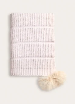 Outlet Bouchara PLAID EN MAILLE FANTAISIE TRÈS DOUX NATUREL