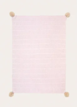 Outlet Bouchara PLAID EN MAILLE FANTAISIE TRÈS DOUX NATUREL