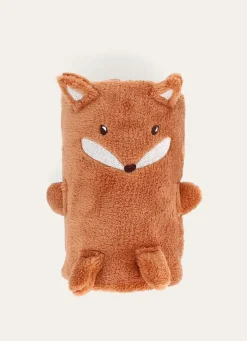 Hot Bouchara PLAID ENFANT RENARD ROUX