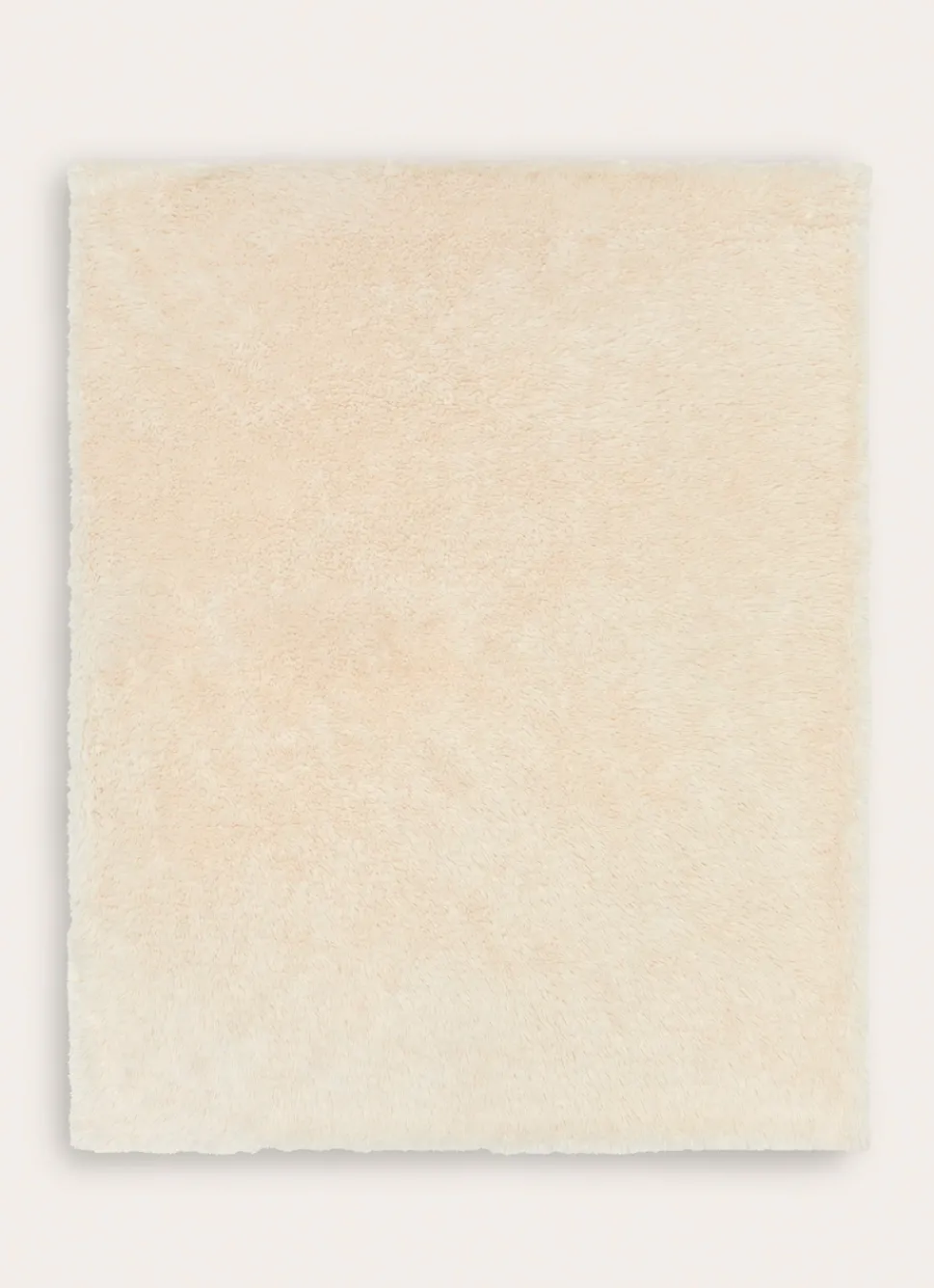 Outlet Bouchara PLAID FOURRURE EFFET PELUCHE ECRU