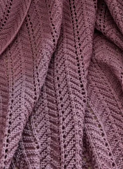 Sale Bouchara PLAID MAILLE FANTAISIE RYTHM FIGUE