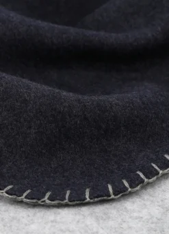 Online Bouchara PLAID POLAIRE BICOLORE GRIS FONCE