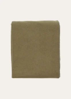 Clearance Bouchara PLAID POLAIRE BICOLORE VERT