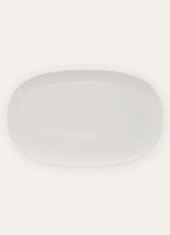 Outlet Bouchara PLAT OVALE EN PORCELAINE BLANC