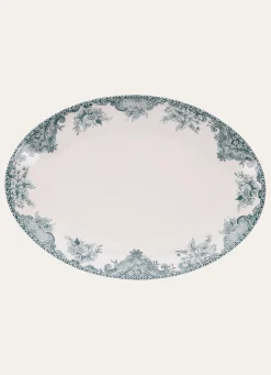 Outlet Bouchara PLAT OVALE HÉLOISE Vert LAURIER