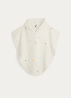 Clearance Bouchara PONCHO DE BAIN EN ÉPONGE PALMIER ÉCRU