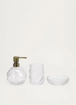 Best Bouchara PORTE SAVON EN VERRE TRANSPARENT