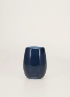 New Bouchara PORTE-BROSSE À DENTS TRANSPARENT UNI ESTHER BLEU