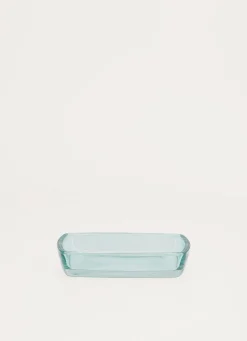 New Bouchara PORTE-SAVON EN VERRE DÉGRADÉ BLEU/VERT