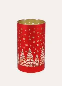 Bouchara POT LUMINEUX DÉCORATIF ROUGE