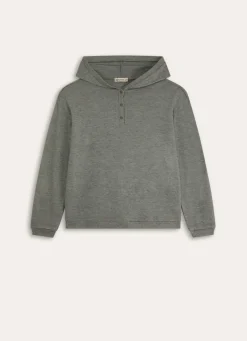 Best Bouchara PULL EN MAILLE DOUCE COTELÉE ROUVY vert