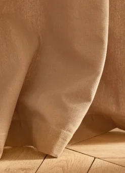 New Bouchara RIDEAU EN COTON ÉPAIS UNI CAMEL