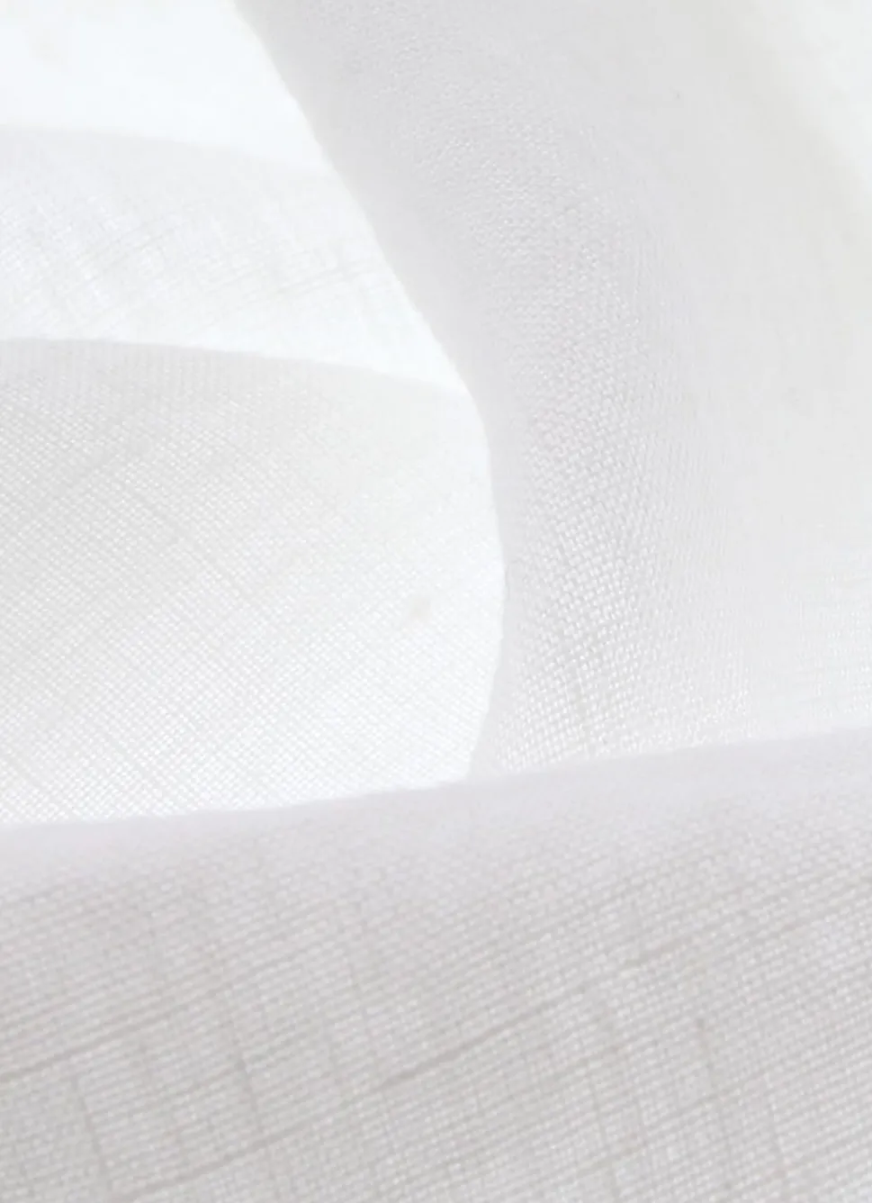 Hot Bouchara RIDEAU EN LIN LAVÉ UNI BLANC