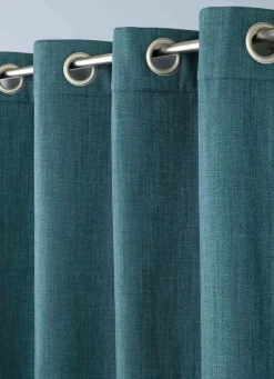 Best Bouchara RIDEAU ISOLANT THERMIQUE UNI TEXTURÉ CANARD