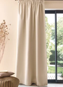 Clearance Bouchara RIDEAU TEXTURÉ OCCULTANT ECRU
