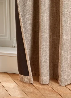 Bouchara RIDEAU THERMIQUE GRANDE HAUTEUR OLIVIA MARRON