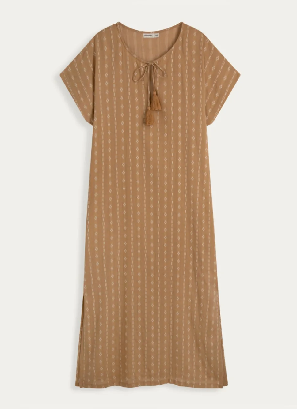 New Bouchara ROBE LONGUE MANCHES COURTES OSIER