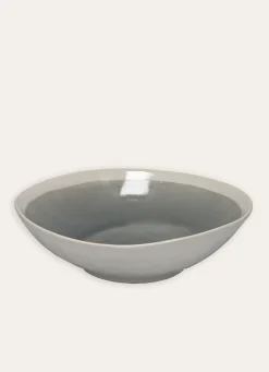 Clearance Bouchara SALADIER EN GRÈS RÉACTIF BLEU