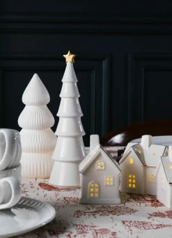 Sale Bouchara SAPIN EN CÉRAMIQUE À POSER BLANC