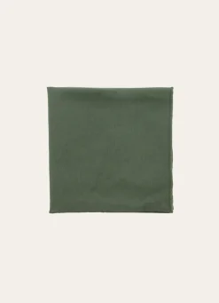 Clearance Bouchara SERVIETTE DE TABLE EN COTON ET LIN BOURDON COLORÉ THYM