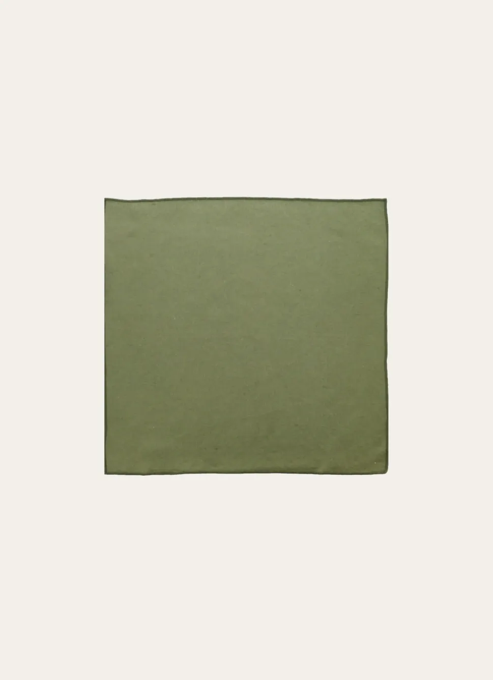 Best Bouchara SERVIETTE DE TABLE EN COTON ET LIN BOURDON COLORÉ LICHEN