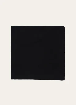 New Bouchara SERVIETTE DE TABLE EN JACQUARD DE COTON Noir