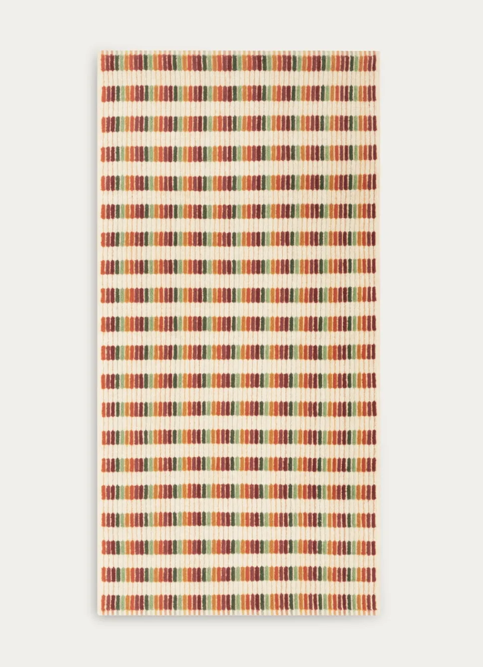 Best Bouchara SERVIETTE DE TOILETTE À RAYURES FANTAISIES MULTICOLORE