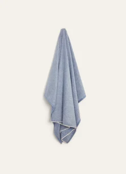 Discount Bouchara SERVIETTE DE TOILETTE CHINÉE BLEU CHINE