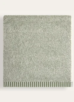 Discount Bouchara SERVIETTE DE TOILETTE CHINÉE vert