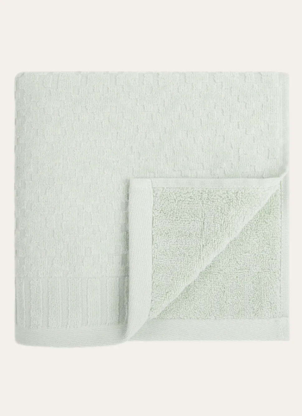 New Bouchara SERVIETTE DE TOILETTE EN JACQUARD EAU