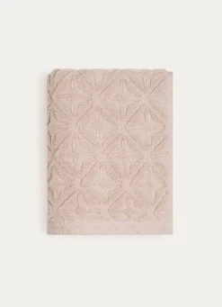 Best Bouchara SERVIETTE DE TOILETTE JULIAN À MOTIF GÉOMÉTRIQUE BEIGE