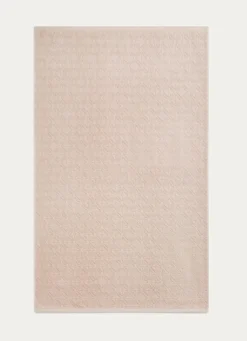 Best Bouchara SERVIETTE DE TOILETTE JULIAN À MOTIF GÉOMÉTRIQUE BEIGE