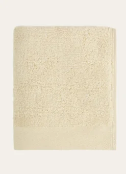 New Bouchara SERVIETTE INVITÉ COTON MOELLEUX ZÉRO TORSION BEIGE
