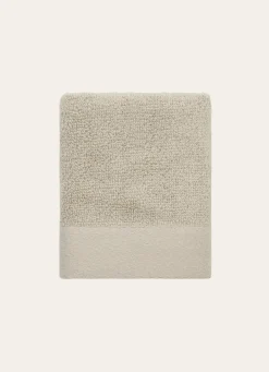 Best Bouchara SERVIETTE INVITÉ COTON MOELLEUX ZÉRO TORSION GREGE