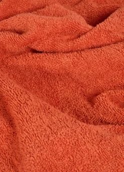 Sale Bouchara SERVIETTE INVITÉ EN COTON UNI BASIL TERRACOTTA