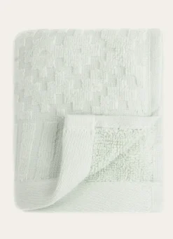 Sale Bouchara SERVIETTE INVITÉ EN JACQUARD EAU