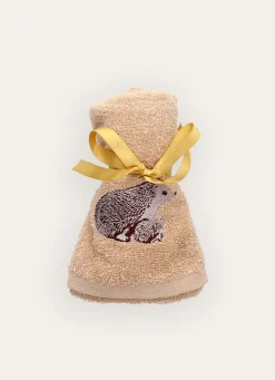 Sale Bouchara SERVIETTE INVITÉ PERSONNAGE DE NOËL BEIGE FONCÉ