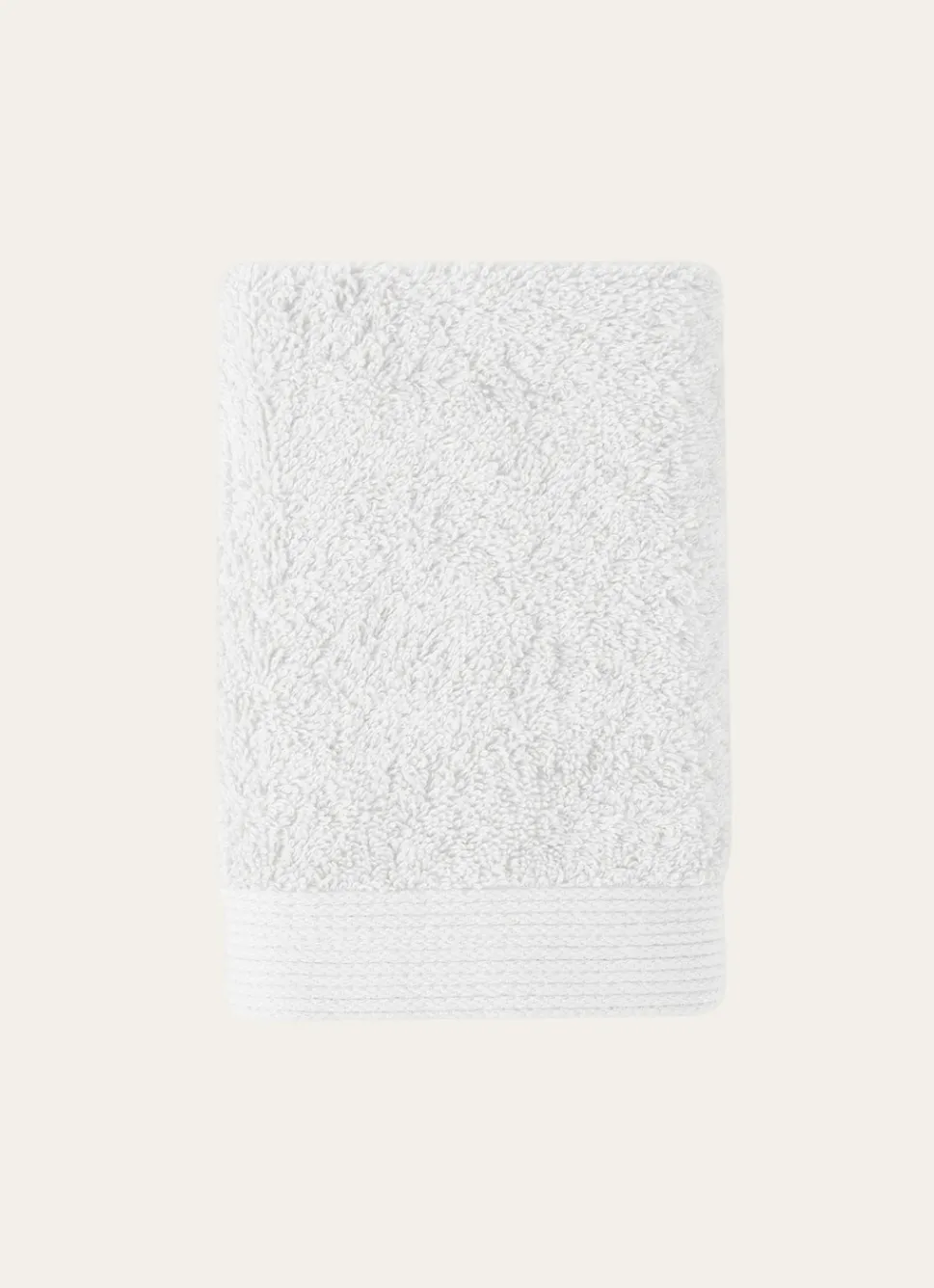 Online Bouchara SERVIETTE INVITÉ UNIE EN COTON 500GR BLANC