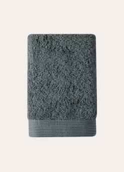 New Bouchara SERVIETTE INVITÉ UNIE EN COTON 500GR ARDOISE
