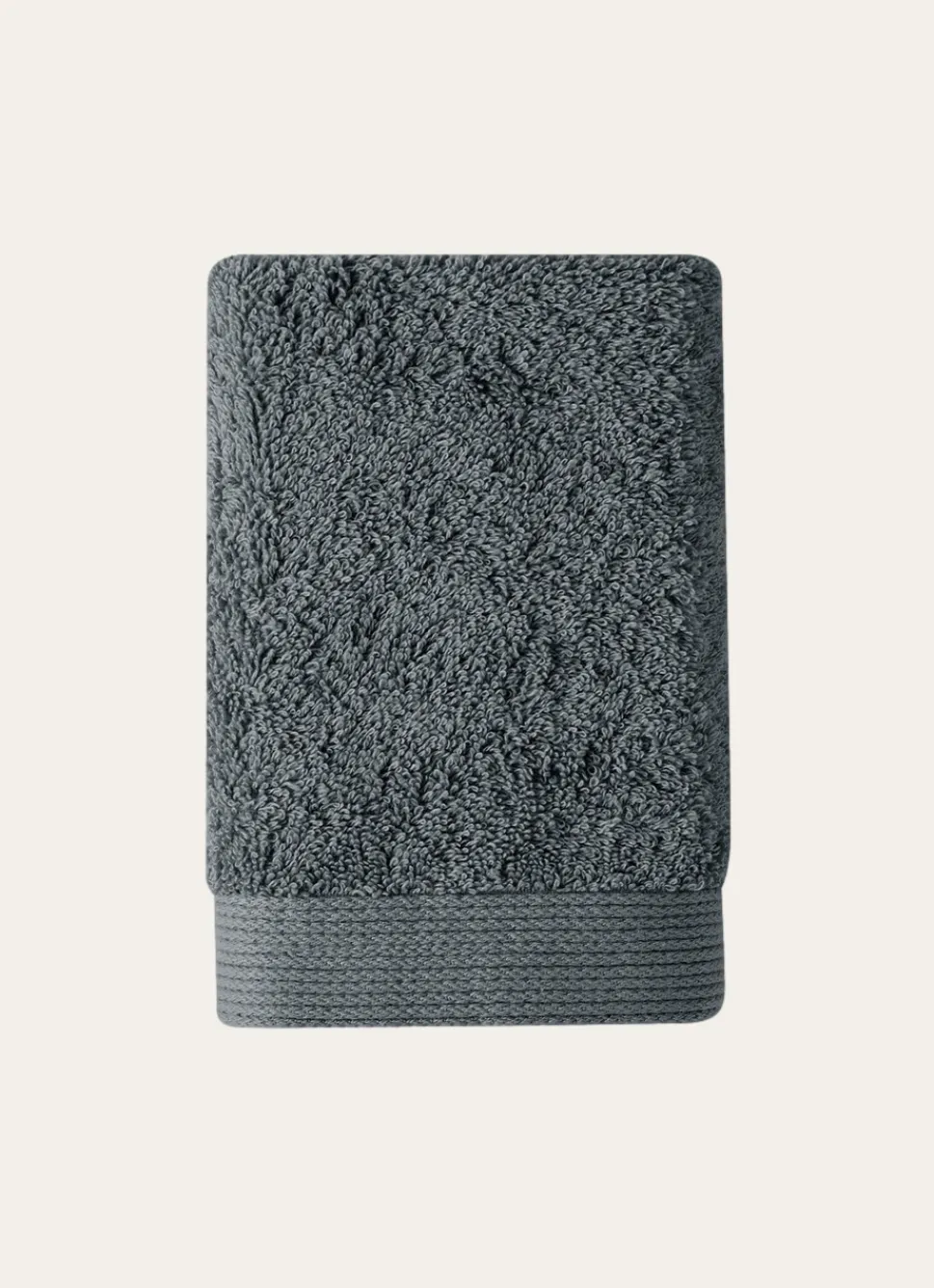 New Bouchara SERVIETTE INVITÉ UNIE EN COTON 500GR ARDOISE