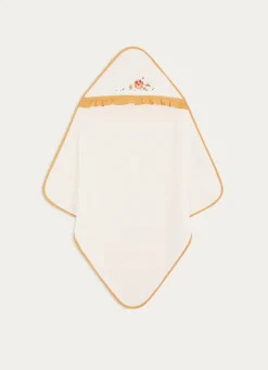 Sale Bouchara SET CAPE DE BAIN ET GANT DE TOILETTE EGLANTINE ÉCRU