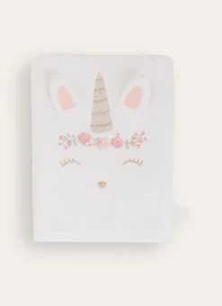 Best Bouchara SET CAPE ET GANT LICORNE BLANC