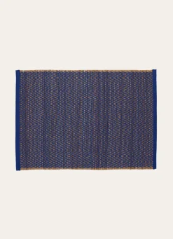 Discount Bouchara SET DE TABLE EN PAILLE BLEU