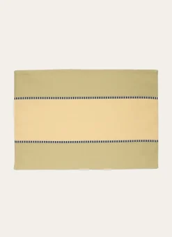 Bouchara SET DE TABLE EN TWILL RÉVERSIBLE TILLEUL