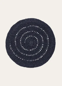 Discount Bouchara SET DE TABLE PAPIER ETNO BLEU INDIGO